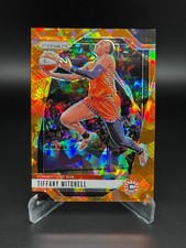 Tiffany Mitchell 2024 WNBA Panini Prizm Orange Cracked Ice Prizm # 57 - FreeShip