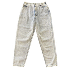 Vintage Womens Lee Acid Wash Jeans Actual 30x29 Sz 10 Hi Rise 80s 90s Mom Jeans