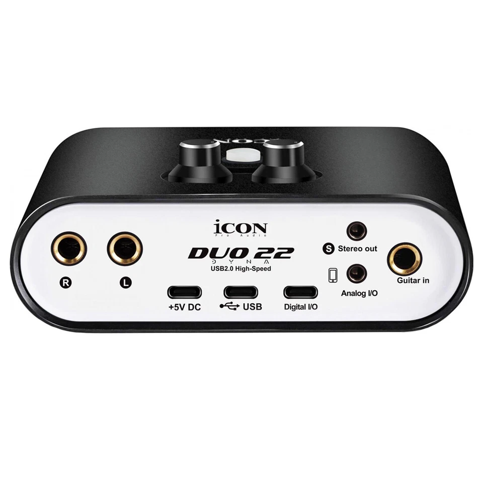 iCON Duo22 Dyna USB-Audio-Interface - Bild 3 von 4