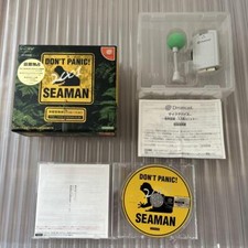 ebay® Auktion 196214442891 | SEGA Dreamcast -- SEAMAN mit Mikrofongerät -- DC. JAPAN. SPIEL. Arbeit gebraucht Thumbnail of ebay® auction 196214442891 | SEGA Dreamcast -- SEAMAN mit Mikrofongerät -- DC. JAPAN. SPIEL. Arbeit gebraucht
