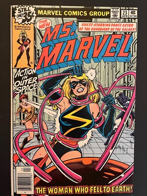 Ms. Marvel 23 Final Issue Higher Grade 8.0 Marvel Comic Book D45 