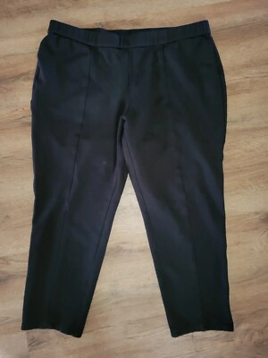 Chico's Black Stretch Pull Up Pants