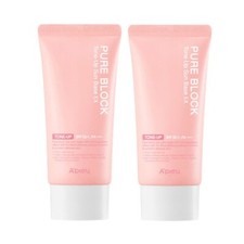 A'PIEU Pure Block Tone-Up Sun Base SPF50 PA  50ml x 2ea K-beauty