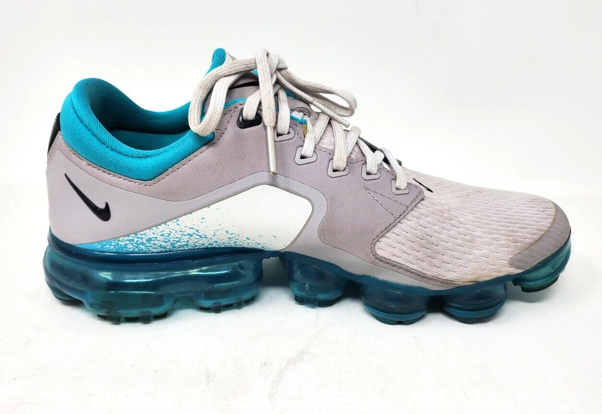 Nike Air Vapormax GS 917963-011 Vast Grey Black Dusty Cactus Size