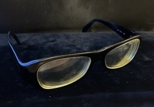 Vintage Giorgio Armani Black Matt Eyeglass FRAMES ONLY 54-17-125