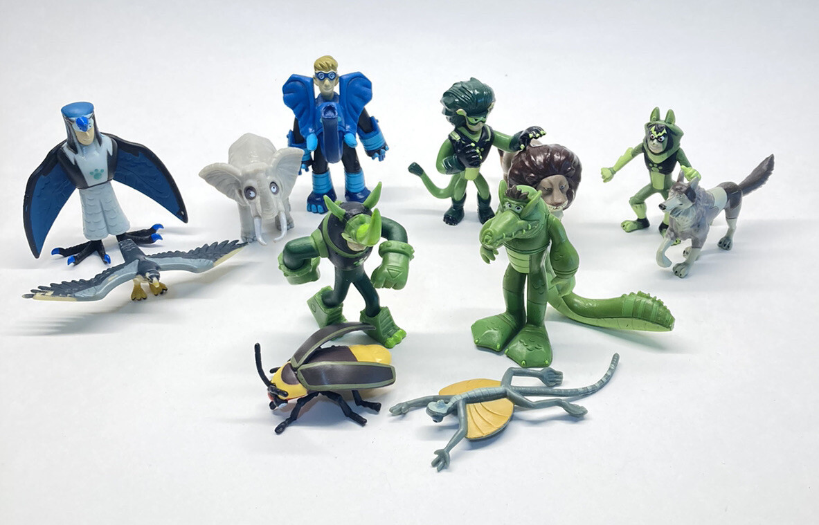 Wild Kratts Creature Power Martin Chris Animals Bug Falcon Lion 12