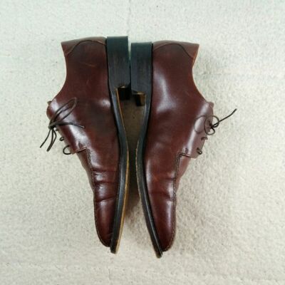 Pronto-Uomo Brown Leather Shoes 10.5M MadeIn Italy Pronto Uomo Dress Shoes for Men with Upper Leather for sale  main image 2