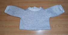 SWEATSHIRT WHITE PINK RED GREEN GRAY TAUPE BLUE BLACK for 16" CABBAGE PATCH KID