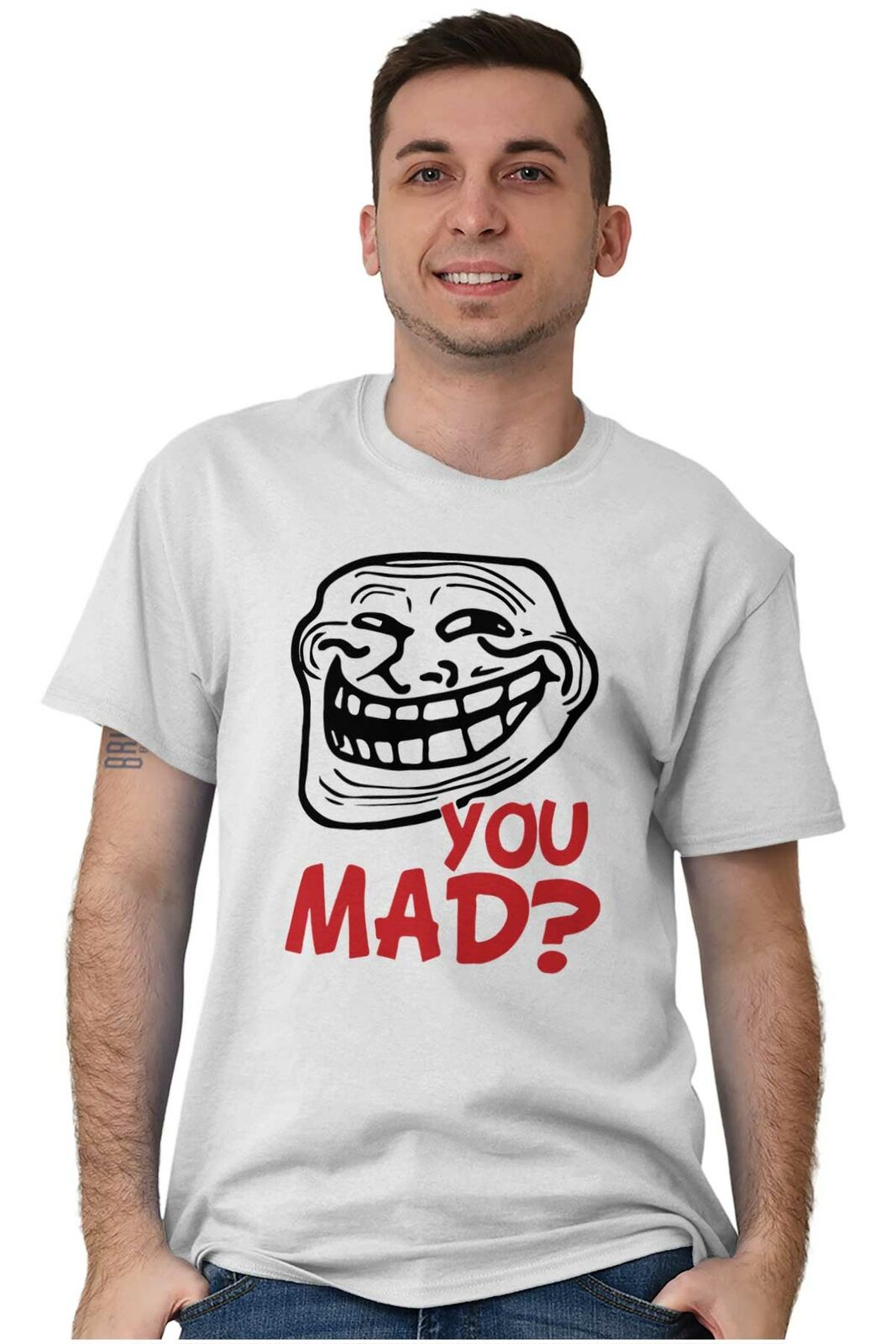 Sad Troll Face Meme Source the Voices Told Meme T-shirt -  Sweden