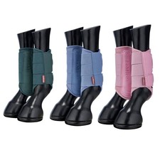 LeMieux Arika Mesh Brushing Boots Fondant/Dschungel/Puderblau