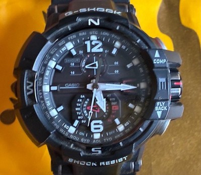 CASIO G-Shock Black Watch GW A1100 Gravity Master No.gs3042