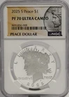 2025 S Proof Peace Dollar PF70 Ultra Cameo