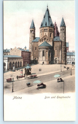 Dom und hauptwache - Mainz GERMANY Postcard