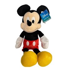 Pantalones Cortos Disney Mickey Mouse Peluche 18 pulgadas Clásicos Rojos Nuevos con Etiquetas