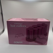 Conair Instant Heat Compact Hot Rollers for Long, Medium, and All Hair - Hair...
