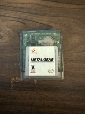 Metal Gear Solid Game Boy Color Nintendo - Authentic + Tested