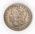 1882-CC Morgan Silver Dollar Carson City XF Details - Rim File - RARE Date