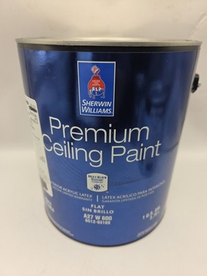 1 Gallon Sherwin Williams Premium Ceiling Paint Color 7101 Futon Interior...