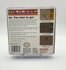 1993 Ms. Pac-Man (Nintendo Game Boy) Authentic Tested w/Box & Inserts