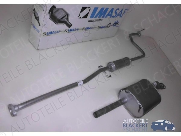 Imasaf Auspuffset Ab Kat für Honda Civic VI 16V 1.5 + 1.6 1995-2001|MSD+ESD-image