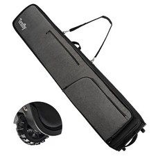 Ski Bag, Padded Ski Bag for Air Travel, 900D Water Resistant Oxford 175 Grey