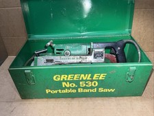 greenlee Portable band saw Model 530 & Storage Case ￼