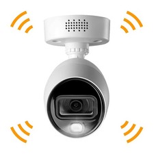 LOREX 4K ULTRA HD ACTIVE DETERRENCE SECURITY CAMERA C883DA-Z - WHITE