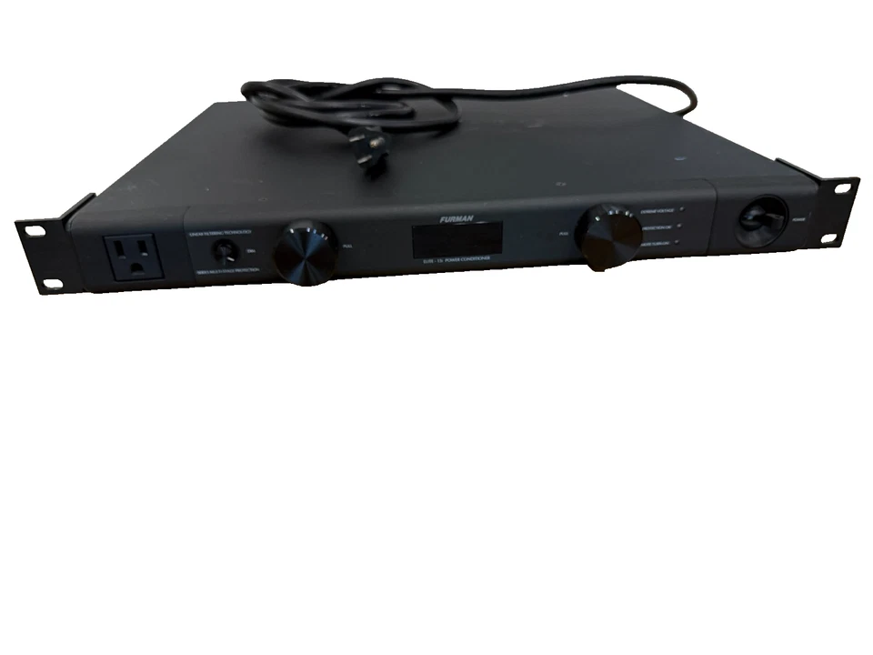 Furman Elite 15i 7-Outlet Linear Filtering AC Power Conditioner Working TESTED!! - Image 2 of 4