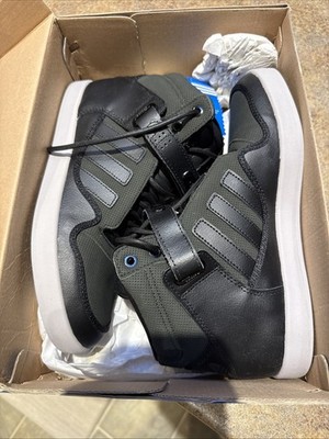 Size 8 - adidas Hoops 2.0 Mid Carbon Gum