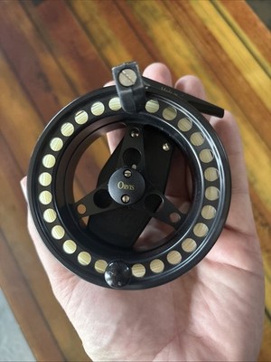 Orvis Battenkill Large Arbor IV Fly Reel. Black. Made in England