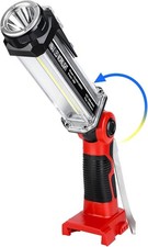 Cordless LED Work Light for Milwaukee 18v Battery 35W 2000LM Workshop Flashlight
