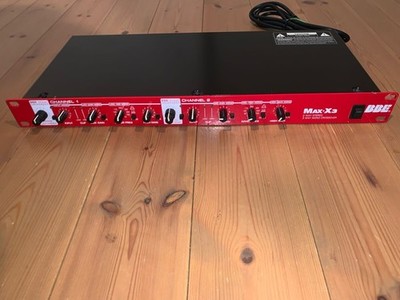 BBE Max-X3 Sonic Maximizer 2ch Audio Processor DBX Crossover Used
