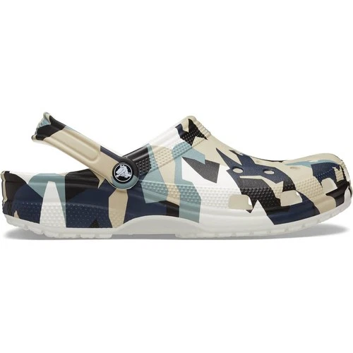 Crocs Geo Camo Clogs – Comfortable, Lightweight, Waterproof
