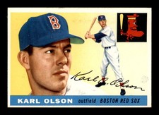 1955 Topps #72 Karl Olson   EXMT+ X3341849