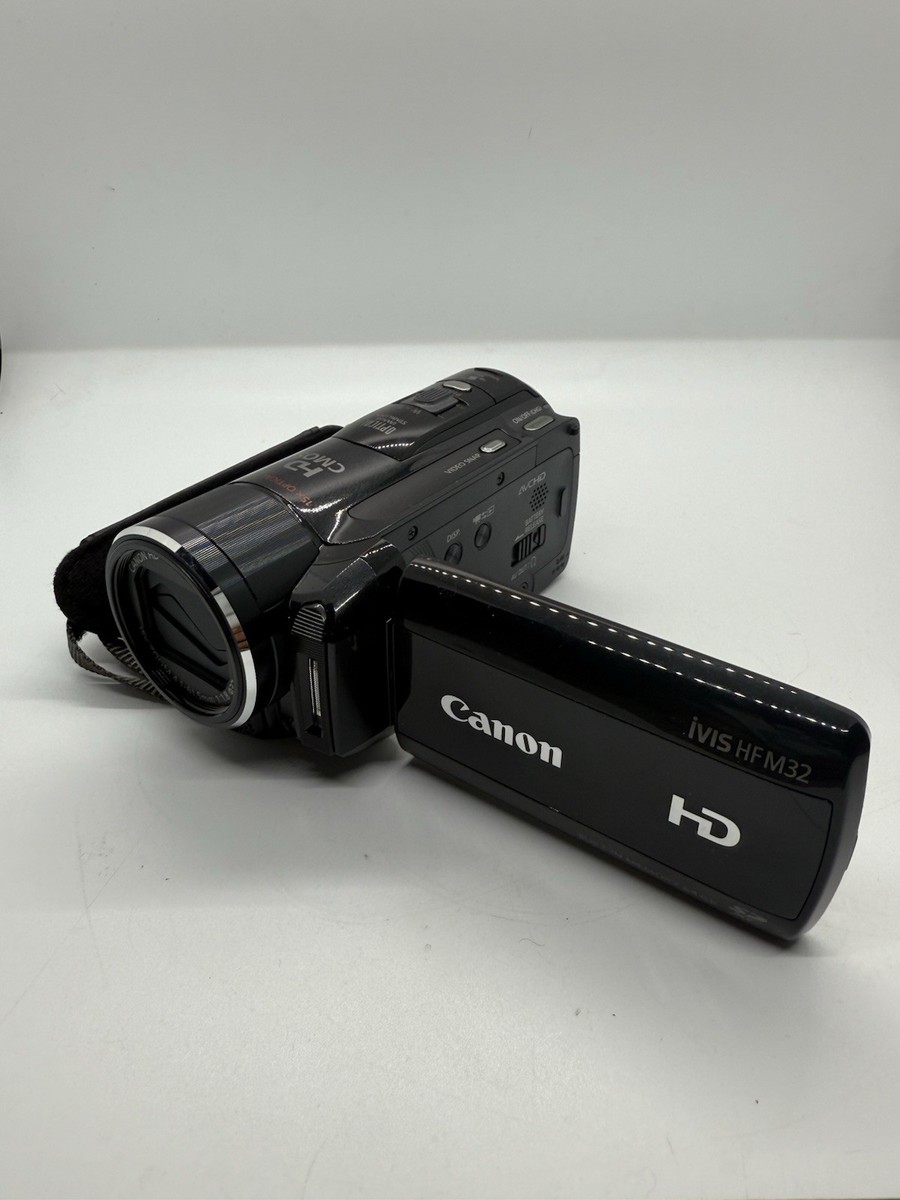 Canon iVIS HF M32 HD Video Camera Camcorder Black w/ Box