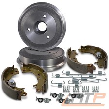 2x BREMSTROMMEL BREMSTROMMELN +BREMSBACKEN +ZUBEH&Ouml;R F&Uuml;R CITROEN SAXO 1.0 1.1