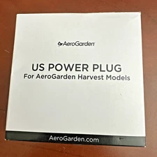 AeroGarden Power Adapter for Harvest Models Genuine US Power Adapter Open Box