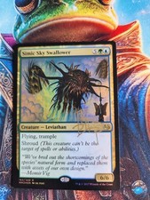 MTG Simic Sky Swallower - Modern Masters 2017 Foil - Signed By Artist, LP