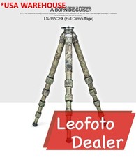 Leofoto Ranger LS-365CEX Full Camo Leveling Base Tripod with bag