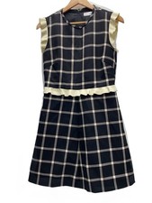 RED VALENTINO Sleeveless Dress 40 BLK 0000031649 01
