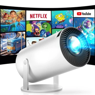 OYAJIA Mini proyector inteligente 4K UHD 5G WiFi Home Cinema Proyector LED Bluetooth Android Mwszhy
