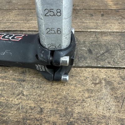 Vintage TiTEC Pluto Bike Stem 1 1/8 Threadless 25.4 Clamp Black