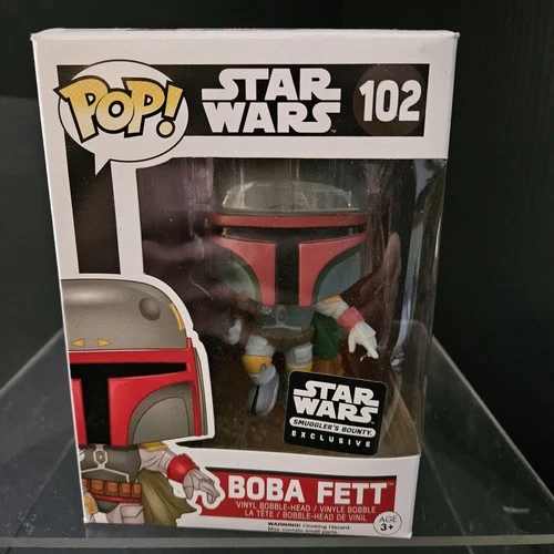 Funko Pop Star Wars 102 Boba Fett Smugglers Bounty Exclusive
