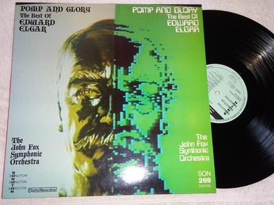 LP: The John Foxx Symphonic Orchestra -Pomp and glory, Edward Elgar, 1987