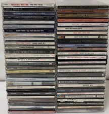 Lot Of 55 Various Artists CD's Rock Jazz Country Pop Etc - C559