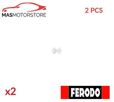 BREMSSCHEIBEN SATZ PAAR HINTEN FERODO DDF321C 2PCS I FÜR VW PASSAT