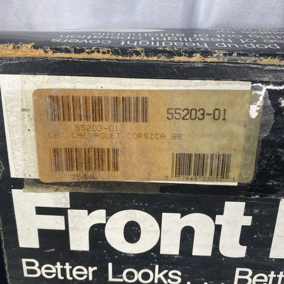 Vintage LeBra CUSTOM FRONT END COVER, FOR: 88 CHEVROLET CORSICA - EXCELLENT - Image 2 of 4