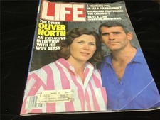 Life Magazine August 1987 Oliver North, Haiti Overwhelmed by AIDS 11x14 Oversize