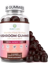 World's First Mushroom Complex Gummies | 10x Mushroom Supplement with Lions Mane