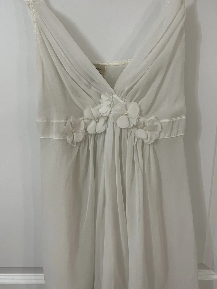 Vintage In Bloom Bridal Cami slip dress White Size M - Image 2 of 4